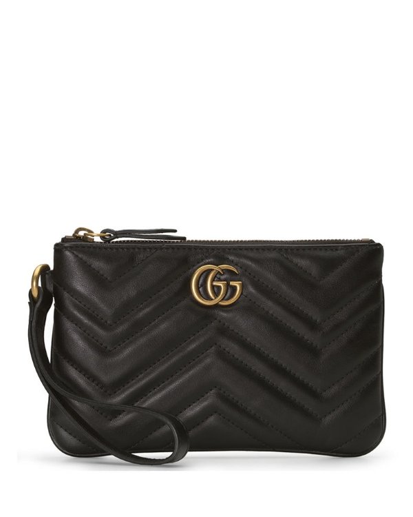 GG Marmont Quilted Wrist Wallet