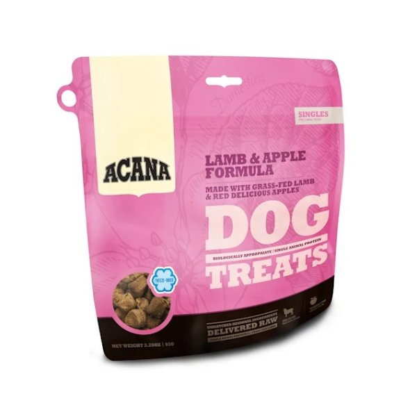 ACANA Singles Freeze-Dried Lamb and Apple Dog Treats, 3.25 oz. | Petco