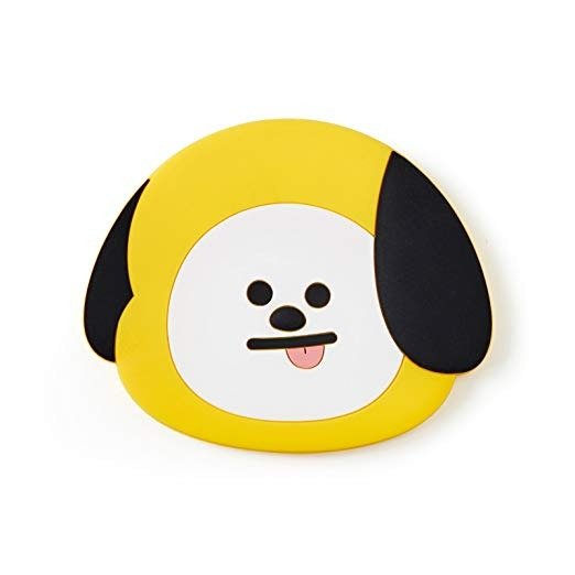 Chimmy Silicon Hand Mirror One Size Yellow