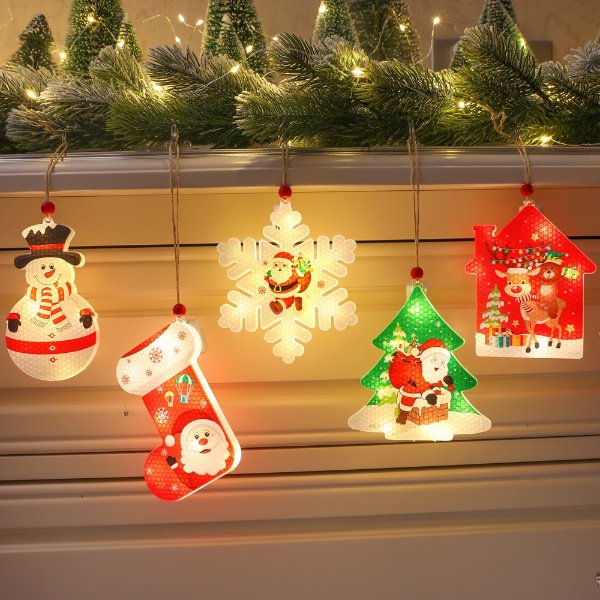 Hanging Christmas Boots Pendant Creative Decorative Plush - Temu