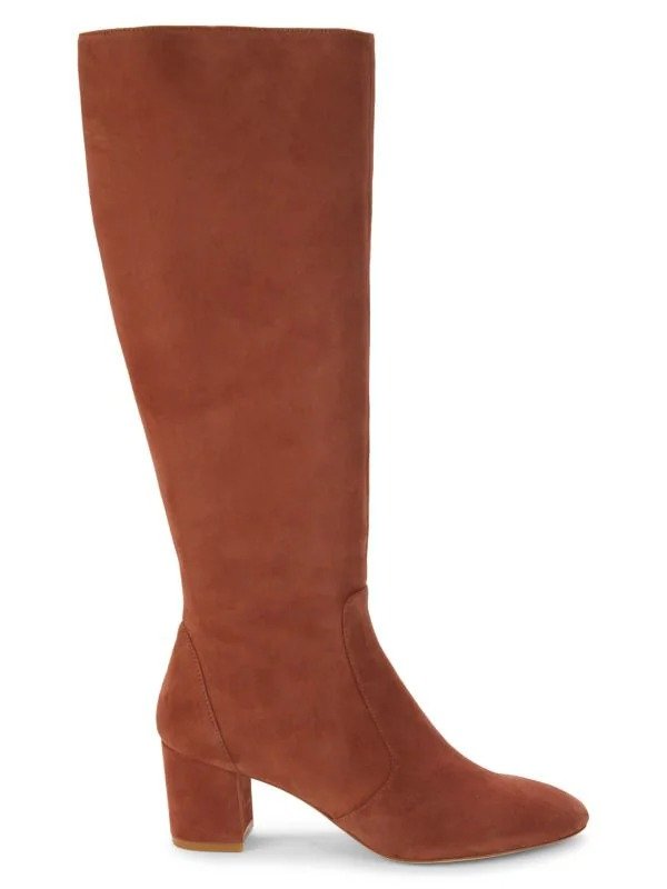 Yuliana Suede Knee High Boots