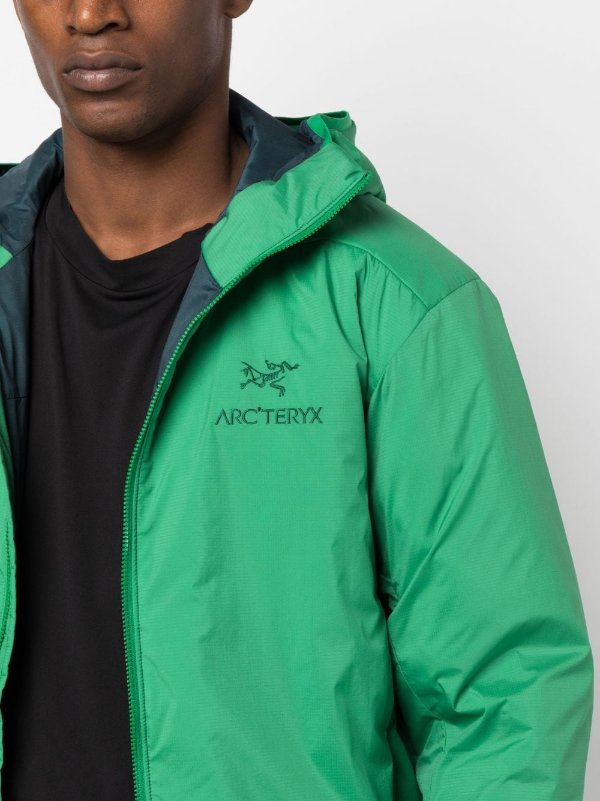 Arc'teryxAtom logo-embroidered hooded jacket