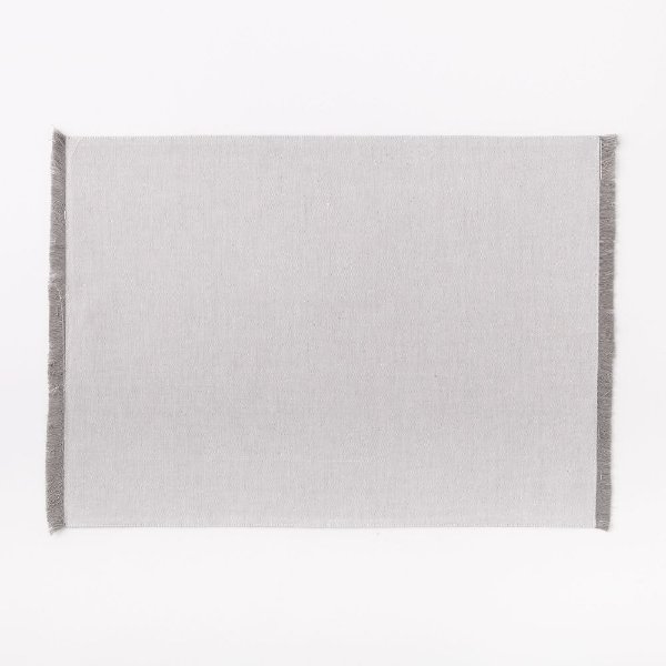 Frayed Edged Placemats (Set of 2)