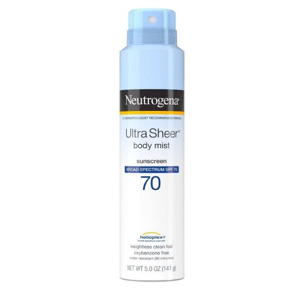 Ultra Sheer Sunscreen Spray - SPF 70 - 5oz