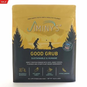 Jiminy's 高蛋白狗粮 10磅 虫虫蛋白来源 环保可持续