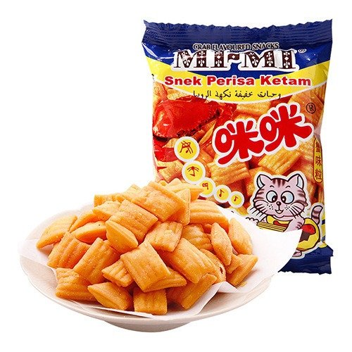 Yamibuy- 咪咪虾条 马来西亚蟹味粒 10包入 童年回忆