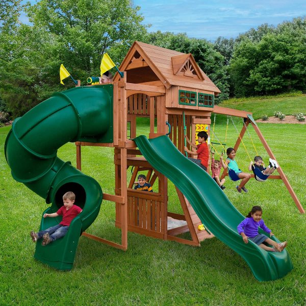 Turbo Racer II Outdoor Playset – Do It Yourself or Installed