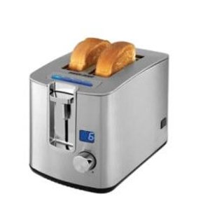 Black & Decker Brushed Stainless Steel Two Slice Toaster 