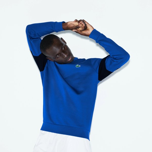 Men's SPORT Colorblock Fleece Tennis Sweatshirt
