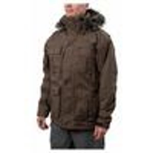 The North Face Men's Amongstit Jacket Bipartisan Brown 