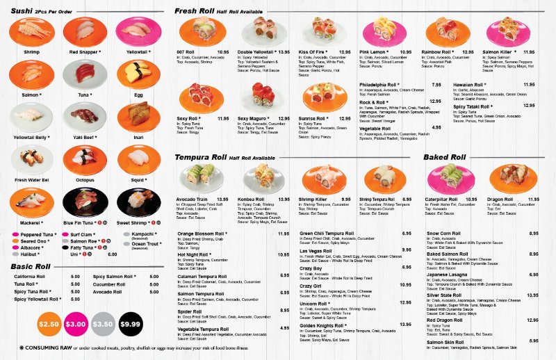 kon menu