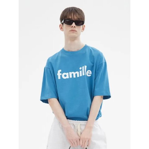 Logo Cotton Short Sleeve T-Shirt_Blue