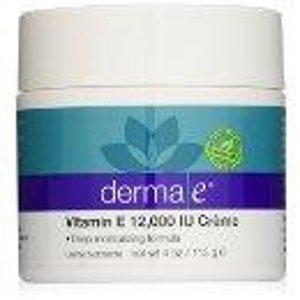 derma e - Vitamin E Creme, 12, 000 IU, 4 oz cream