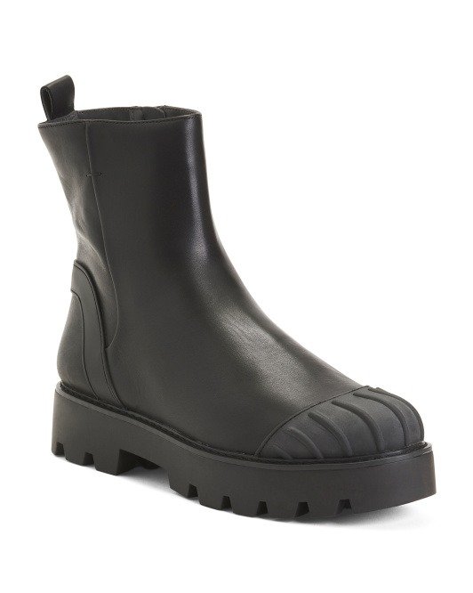 Patent Leather Waterproof Lug Sole Boots | Women's Shoes | Marshalls