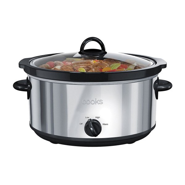6-Qt. Stainless Steel Slow Cooker