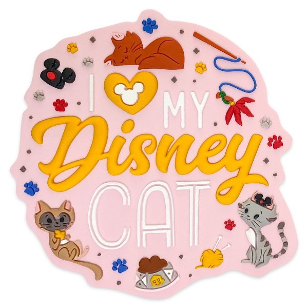 I ♥ My Disney Cat 磁力贴