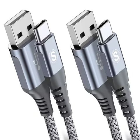 2条2M USB C 快速充数据线