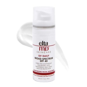 EltaMD UV Daily Face Sunscreen Moisturizer with Hyaluronic Acid, Broad Spectrum SPF 40