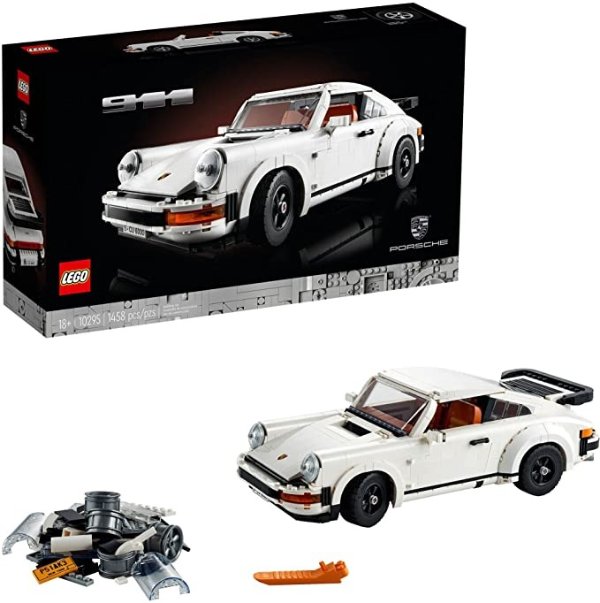 Porsche 911 (10295) Model Building Kit; Engaging Building Project for Adults; Build and Display The Iconic Porsche 911; New 2021 (1,458 Pieces)