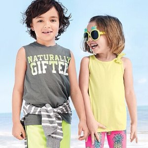 Baby and Kid's Tees, Tanks and Shorts @ Carter's