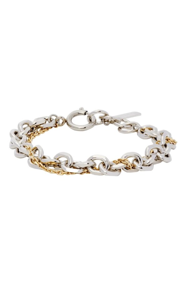 Silver & Gold Dana Bracelet