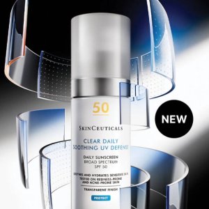 $54+GWPNew Release: Clear Daily Soothing UV Defense Sunscreen SPF 50