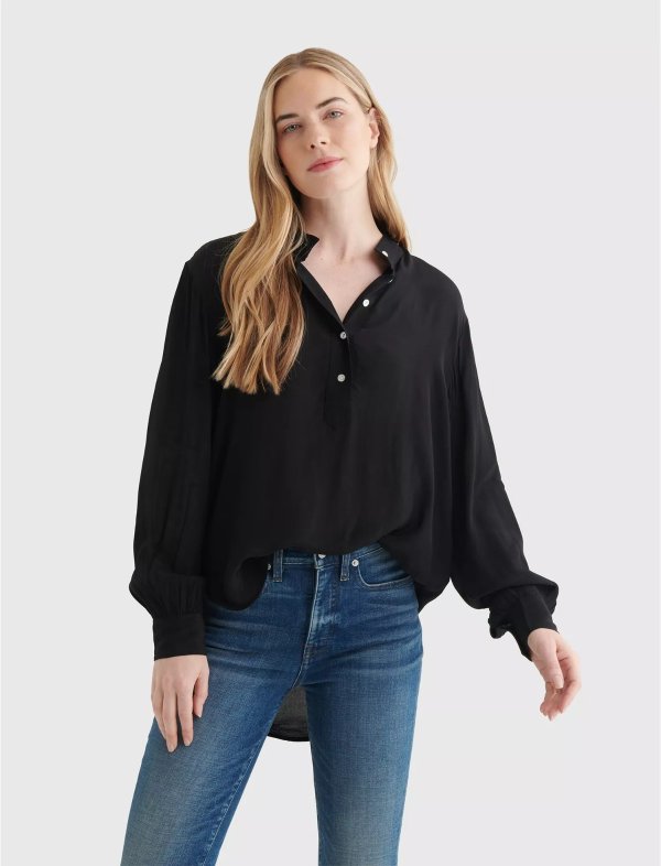 Relaxed Popover Shirt | Lucky Brand