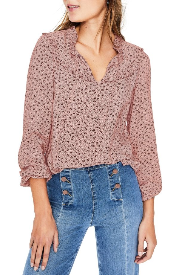 Betsy Floral Print Blouse