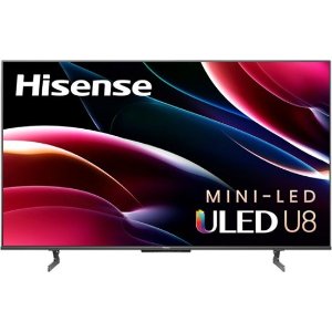 Hisense 65" U8H QLED Quantum 4K miniLED Google TV 2022