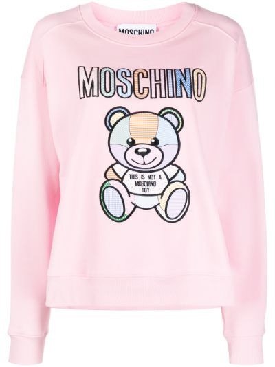 Teddy Bear-print sweatshirt | Moschino | Eraldo.com