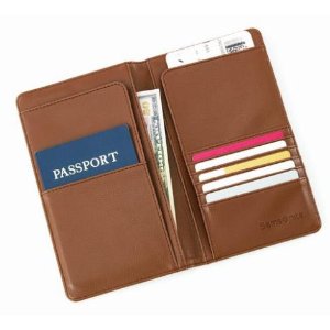 Samsonite 行李护照夹旅行钱包