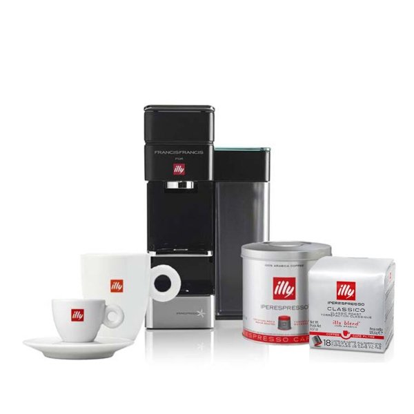 Y5 iperEspresso 咖啡机 + 咖啡胶囊套装