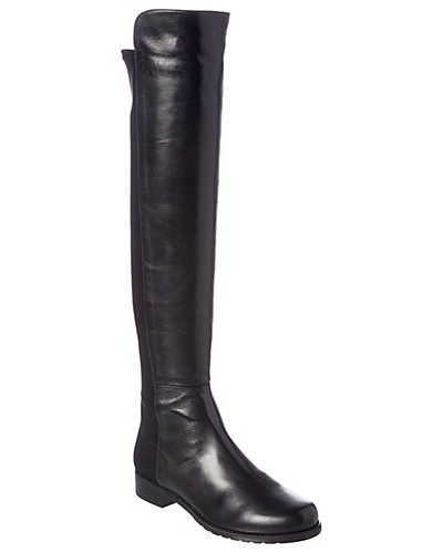 Leather Over-The-Knee Boot