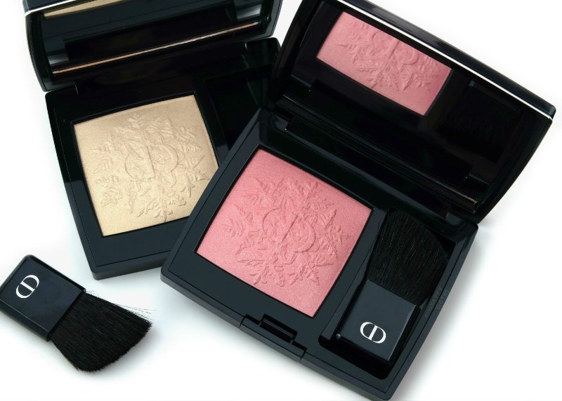 dior-holiday-2020-golden-nights-rouge-blush-310-golden-frisson-353-rose-frisson-review-swatches