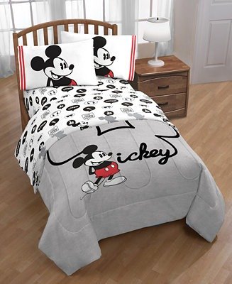 Mickey Mouse Jersey Classic 4-Pc. Twin Bed in a Bag