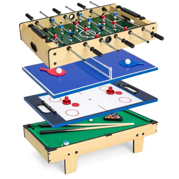 4-in-1 Arcade Game Table