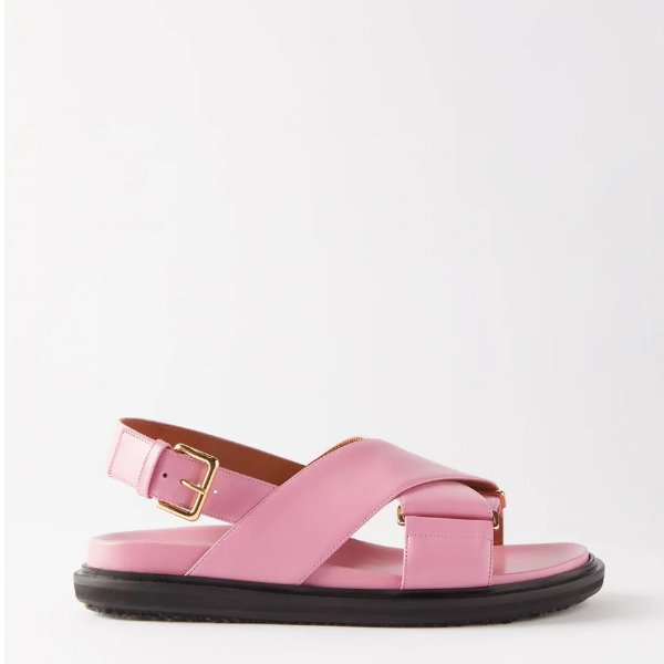 Fussbett leather sandals | Marni