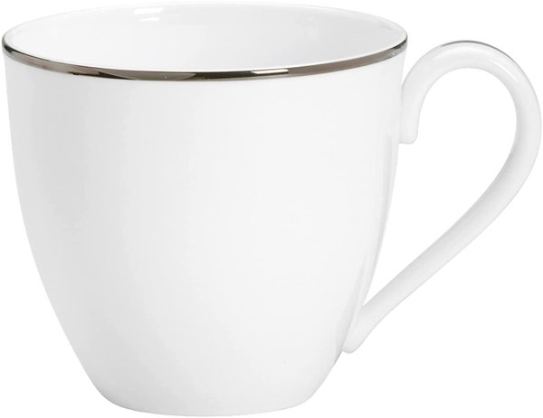 Lenox Continental Dining Platinum Teacup, Cup, ivory, goldｖ