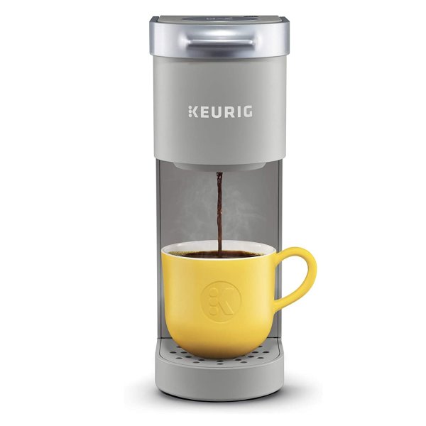 K-Mini Coffee Maker, Single Serve K-Cup Pod Coffee Brewer, 6 to 12 oz. Brew Sizes, Studio Gray