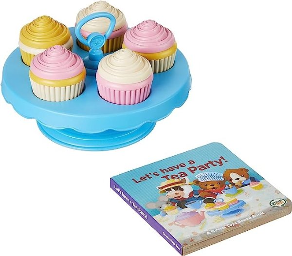 Toys Cupcake Set and Tea Party Book