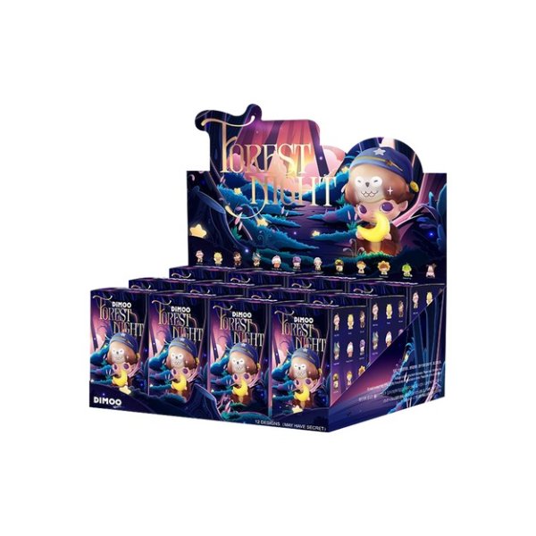 Dimoo Forest Night Series Blind Box Whole Set