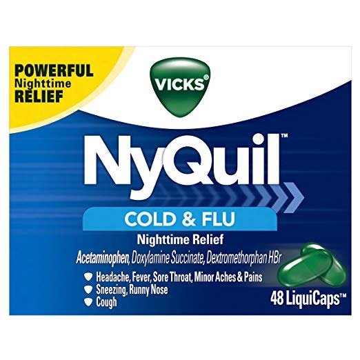 NyQuil Cough, Cold & Flu Nighttime Relief