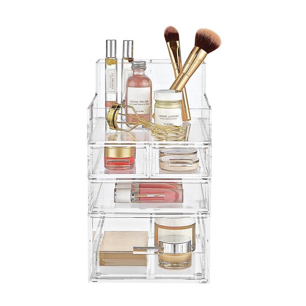 Luxe Acrylic Small Makeup Storage Starter Kit