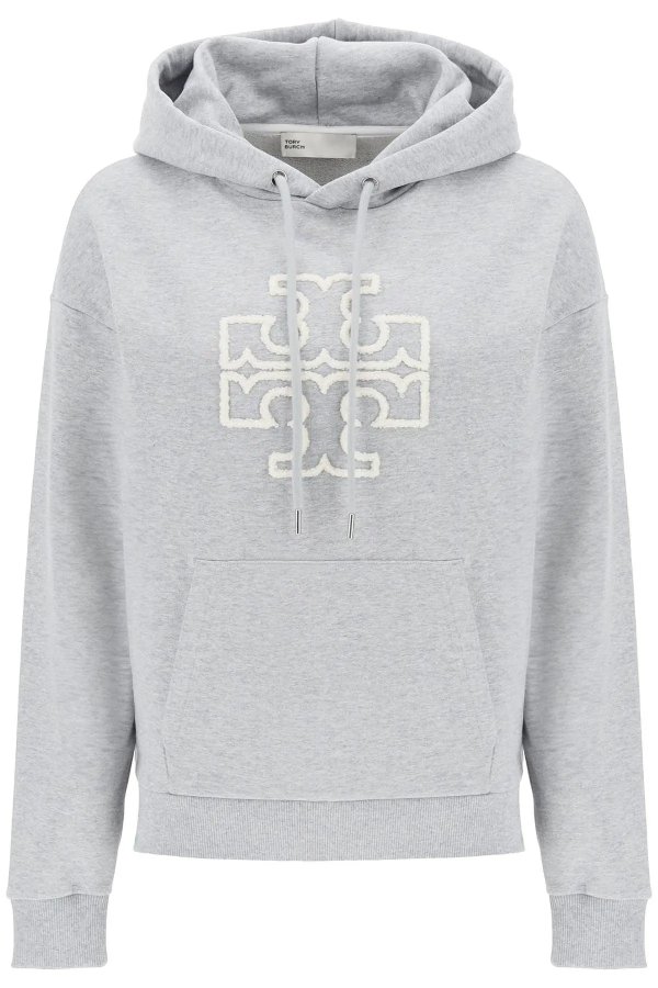 Hoodie with T logo Tory Burch