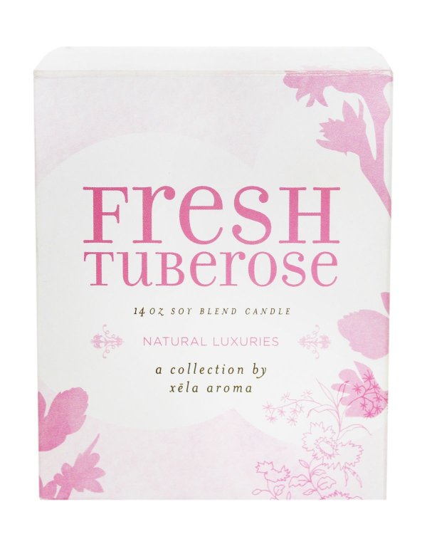 Fresh Tuberose Soy Blend Scented Candle