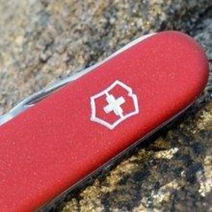 Victorinox Swiss Army Spartan II Folding Camping Knives, Red, 91mm