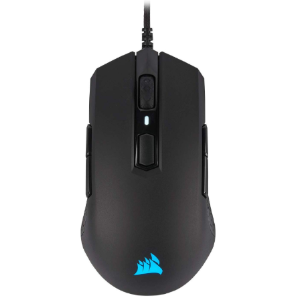 CORSAIR M55 RGB Pro Wired Ambidextrous Multi-Grip Gaming Mouse