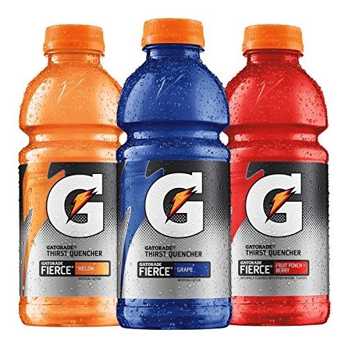 Fierce Thirst Quencher Variety Pack, 20 Ounce Bottles (Pack of 12)