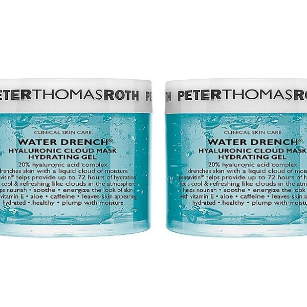 Peter Thomas Roth Water Drench Hyaluronic CloudMask Duo