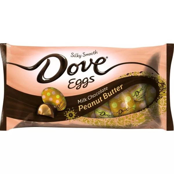 Dove Milk Chocolate Peanut Butter Eggs - 7.94oz
